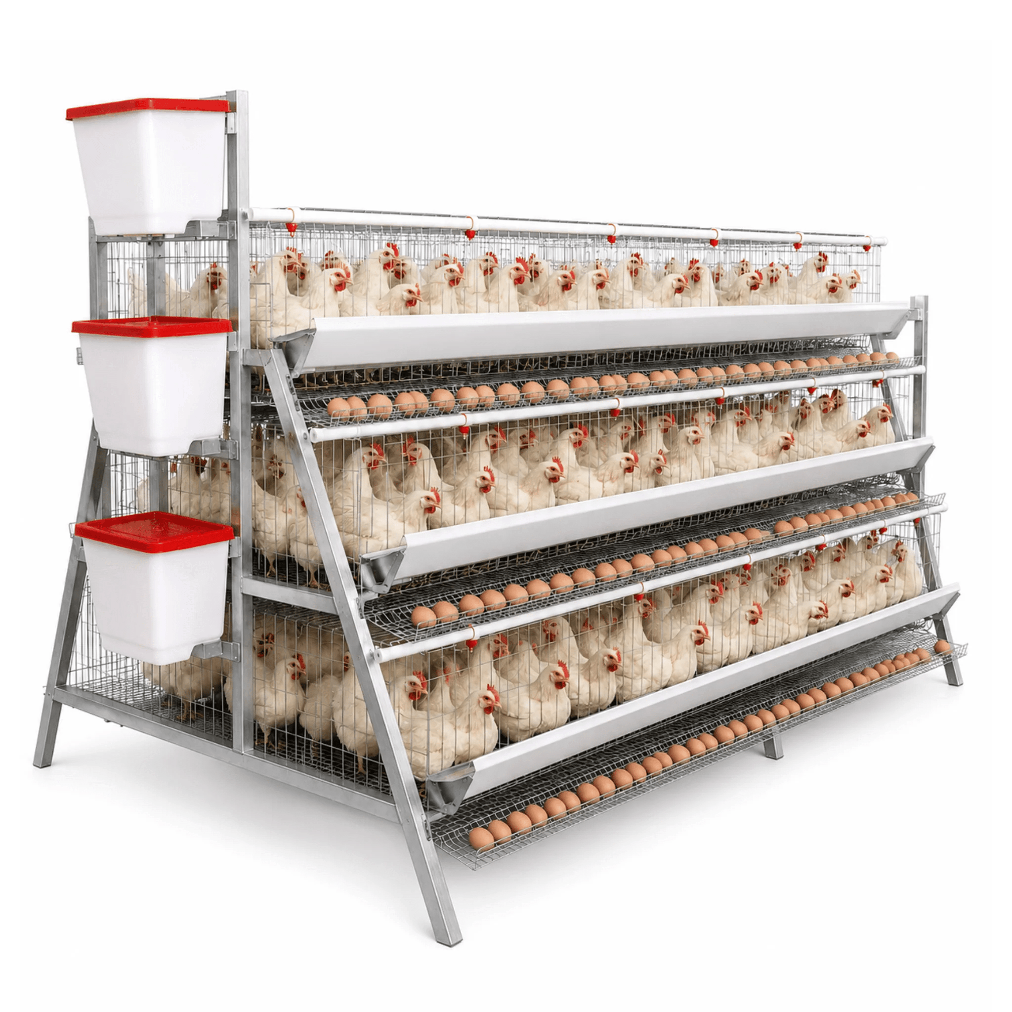 96 Bird Laying Cage