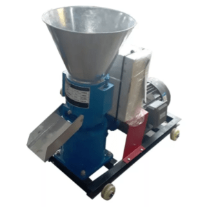 Flat Die Pellet Mill Pelletizer SKJ 250 Electric 11kW