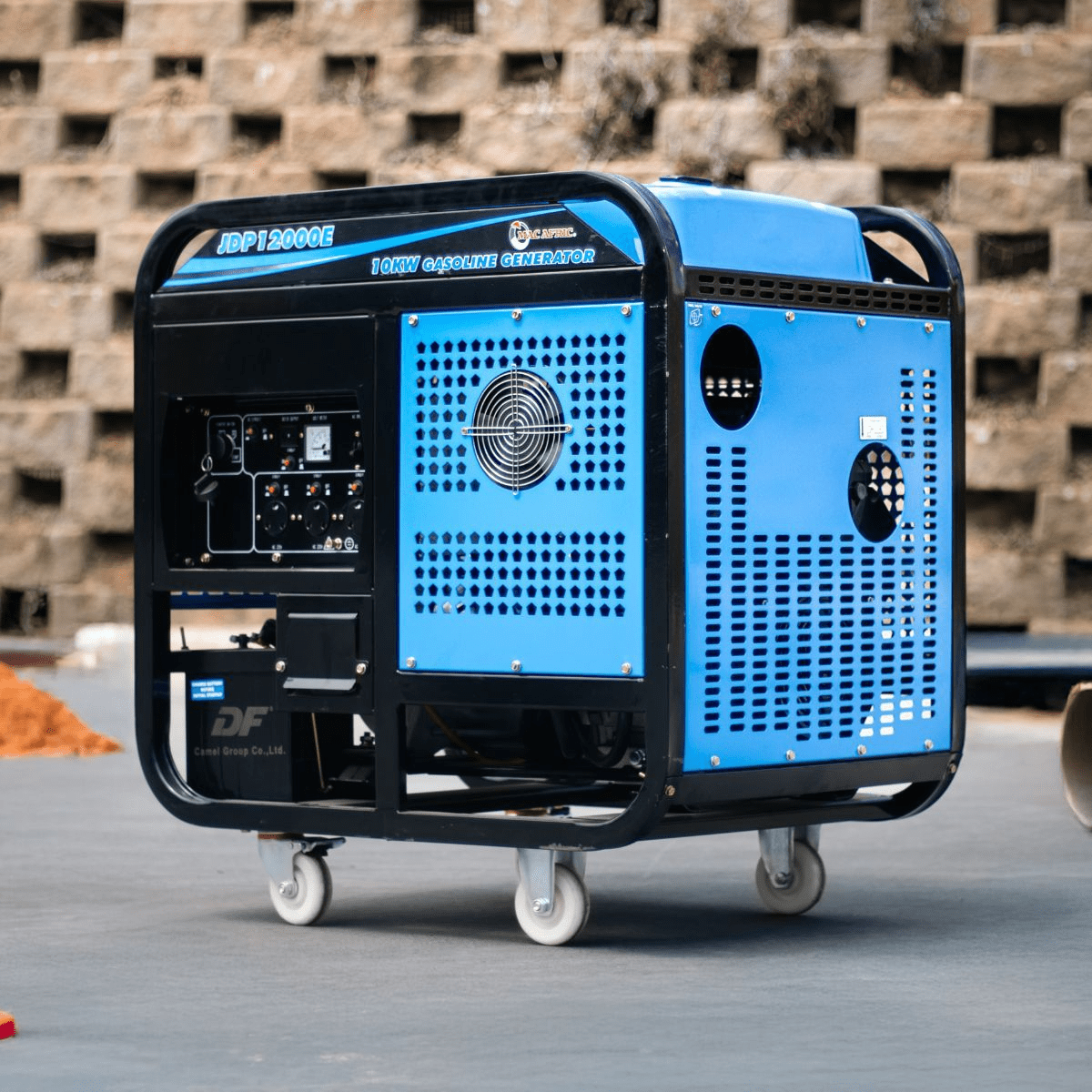 MAC AFRIC 12.5kVA (10kW) Standby Petrol Generator – 380V - Image 4