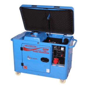 MAC AFRIC 6.5kVA (5kW) Standby Enclosed Diesel Generator – 230V Single-Phase
