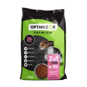 Optimizor Dog Food Puppy Prem Milky/b 18kg